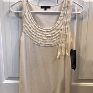 Cream colored tank top